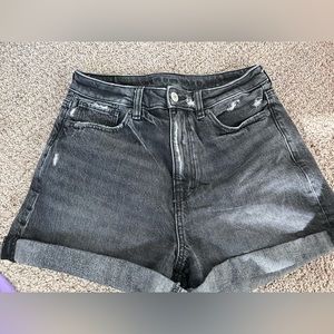Black american eagle shorts